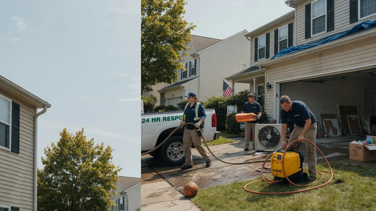 Emergency Water Damage Restoration in Branchville, VA near me